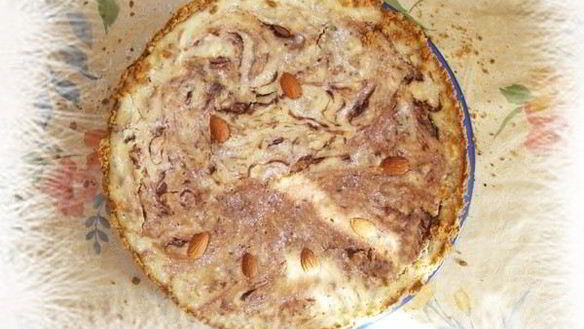 Рецепт Чизкейка с миндалем