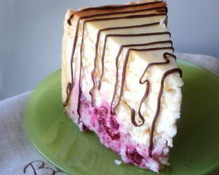 Чизкейк с вишней