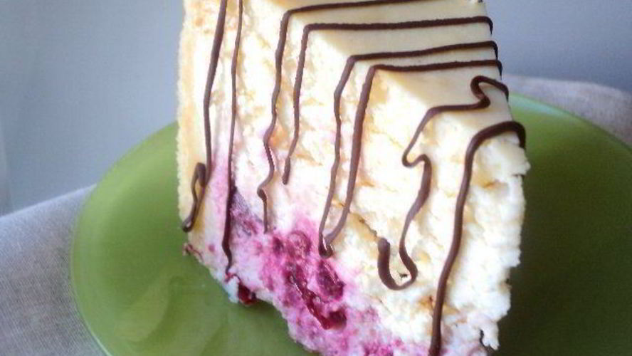 Рецепт чизкейка с вишней