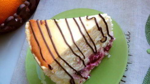 чизкейк с вишней