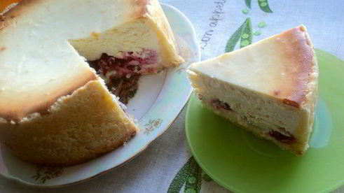 чизкейк с вишней