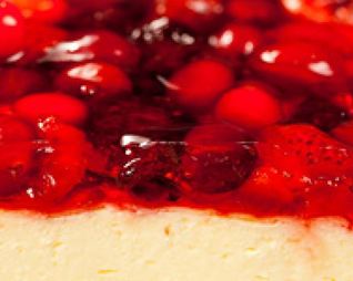 Чизкейк с ягодами