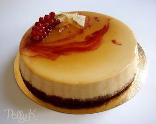 Чизкейк Экзотик с рикоттой и маракуйей