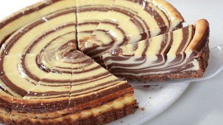 Рецепт чизкейка зебра с апельсиновым ликером