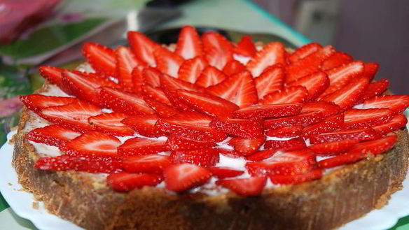 Рецепт Клубничного чизкейка