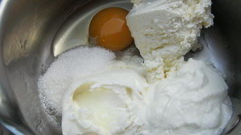 мраморный брауни-чизкейк