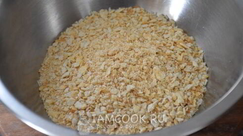 порционные закусочные чизкейки с ветчиной