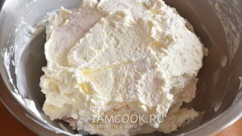 порционные закусочные чизкейки с ветчиной