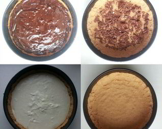 Шоколадно-имбирный чизкейк