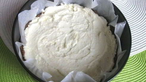 шоколадно-лимонный чизкейк со вкусом горького миндаля