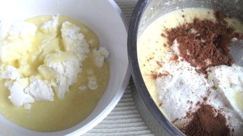 шоколадно-лимонный чизкейк со вкусом горького миндаля