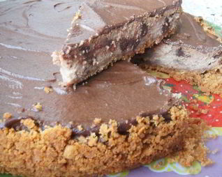 Шоколадный чизкейк Новогодний