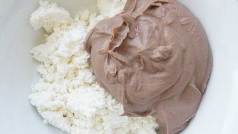 шоколадный чизкейк новогодний