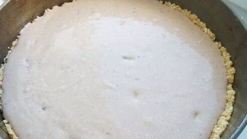 шоколадный чизкейк новогодний