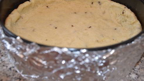 шоколадный чизкейк с фруктами