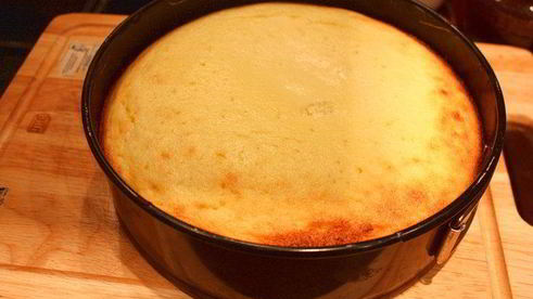 творожный чизкейк с шафраном