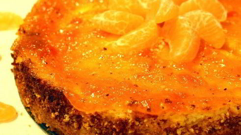 творожный чизкейк с шафраном