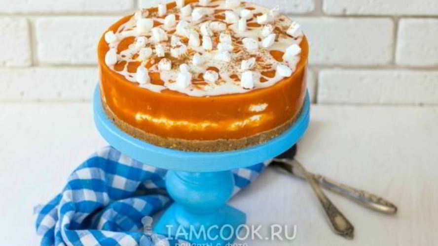 Рецепт тыквенного чизкейка