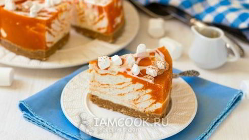 тыквенный чизкейк