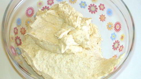 ванильный чизкейк с вишневым соусом