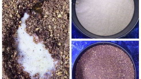 вишнево-смородиновый чизкейк