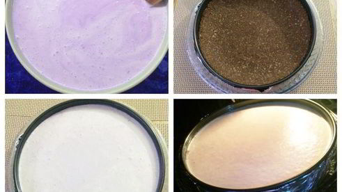 вишнево-смородиновый чизкейк