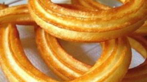 чуррос из заварного теста