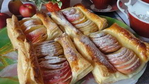 французские слойки к завтраку