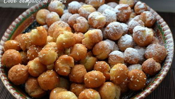 Рецепт Кастаньолей — жареных шариков из сладкого теста