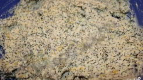 апельсиновый кекс с маком