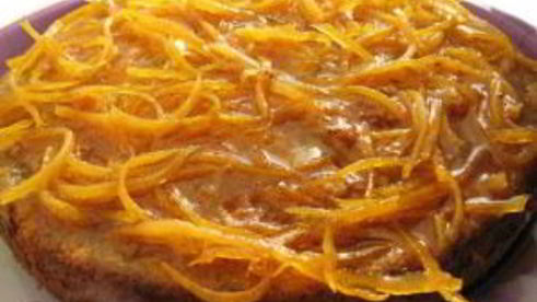 апельсиновый кекс с маком