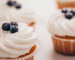 Капкейки со сливочным сыром