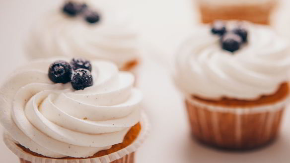 Рецепт Капкейков со сливочным сыром