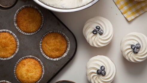 капкейки со сливочным сыром