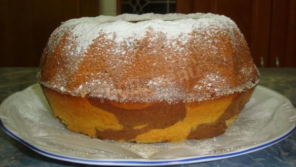 Рецепт Кекса апельсинового с шоколадом