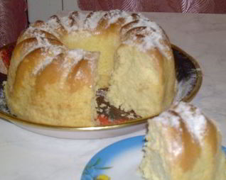 Кекс бисквитный