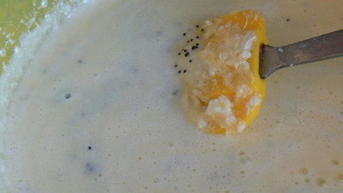 кекс с маком и апельсиновым сиропом