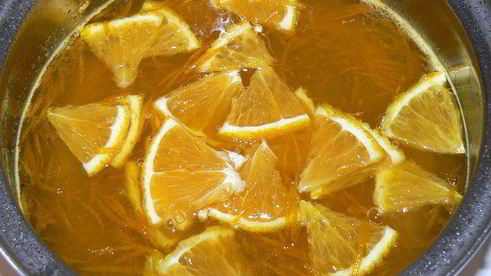 кекс с маком и апельсиновым сиропом