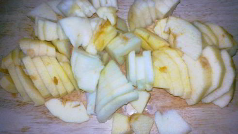 кекс творожно-яблочный восторг