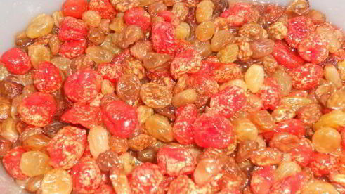 кекс вишенка