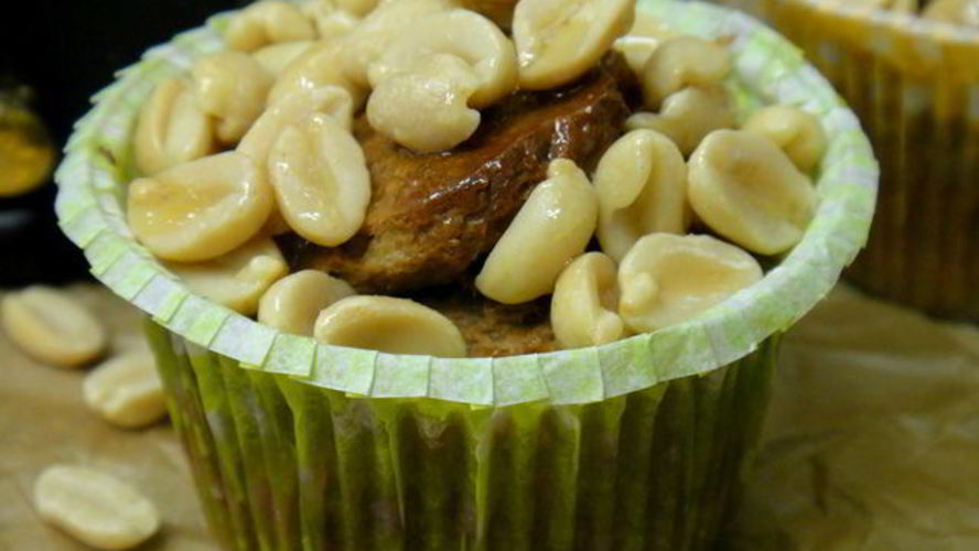 Рецепт кексов без муки на арахисовой пасте