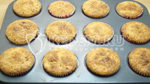 кексы с малиной и шоколадом