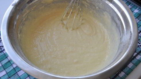 кукурузный закусочный кекс с беконом