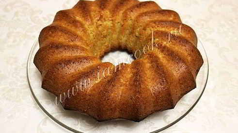 морковный кекс с грецкими орехами