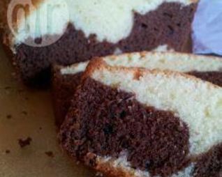 Мраморный шоколадный кекс