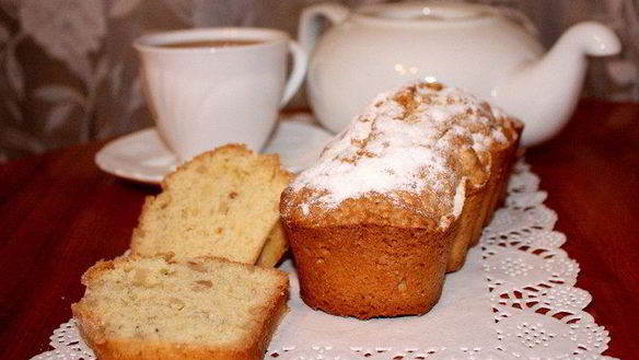 Рецепт очень простого орехового кекса