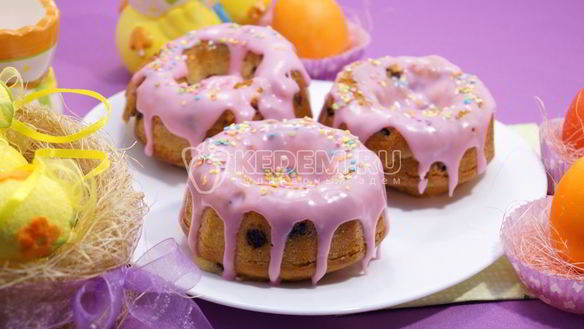 Рецепт Пасхальных кексов с шоколадом