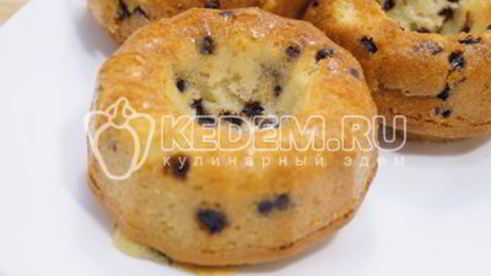 пасхальные кексы с шоколадом