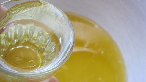 постный медово-апельсиновый кекс