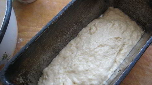 постный медово-апельсиновый кекс